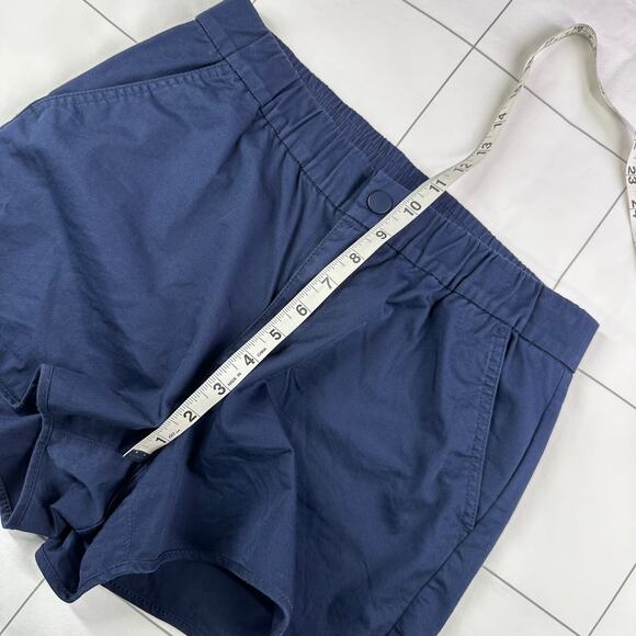 J.Crew Shorts Womens Small Navy Blue Pull On Lightweight Chino Classic Preppy - Picture 7 of 9